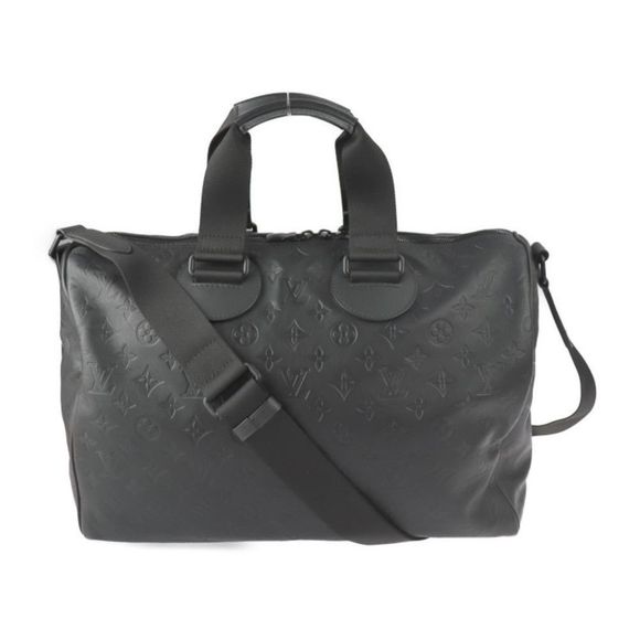 Speedy Bandouliere 40 Boston  Monogram Shadow Noir Black - Picture 1 of 9